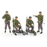 Tamiya 1/35 British Paratroopers w/ Motorcycle 35337