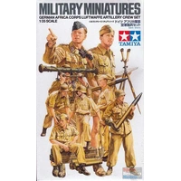 Tamiya 1/35 German Africa Corps Luftwaffe Artillery Crew 35343