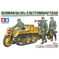 TAMIYA German Sd.Kfz.2 Kettenkraftrad (Mid-Production) 1/35 Scale