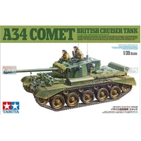Tamiya 1/35 British Tank A34 Comet Plastic Model Kit 35380