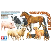 Tamiya 1/35 Livestock Set II Plastic Model Kit