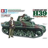 Tamiya 1/35 French Light Tank H39 Plastic Model Kit