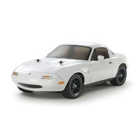 Tamiya 1/10 RC Eunos Roadster High Performance Sports Car, M-06 Chassis, RWD