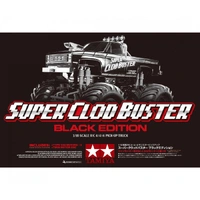 Tamiya 1/10 Super Clod Buster - Black Edition Clod Chassis, 4WD RC
