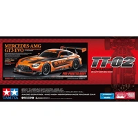 Tamiya 1/10 Mercedes-AMG GT3 EVO Orange Painted Body (TT-02)