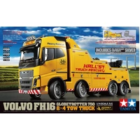 Tamiya 1/14 Volvo FH16 Globetrotter 8x4 Tow Truck Silver Edition RC Truck