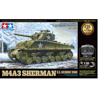 Tamiya 1/35 US Med. Tank M4A3 Sherman RC 48217