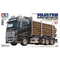 Tamiya 1/14 Volvo FH16 Globetrotter 750 6x4 Timber RC Truck Assembly Kit 56360