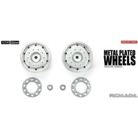Tamiya Plated Wheels (30mm/Hex/Matte) 56519