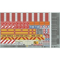 Tamiya 1/14 Tractor/Trailer Sticker 56534