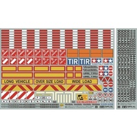 Tamiya 1/14 Tractor/Trailer Sticker 56534