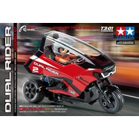 Tamiya 1/8 Dual Rider with Futuristic Styling Triple Wheel Kit T3-01 Chassis 57407