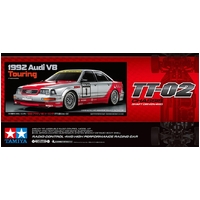 Tamiya RC 1/101992 Audi V8 Touring TT-02 – No ESC