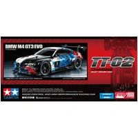 Tamiya 1/10 BMW M4 GT3 EVO TT-02 4WD RC Car Kit