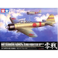 Tamiya 1/32 Mitsubishi A6M2b Zero Fighter Model 21 Zeke 60317