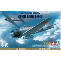 Tamiya 1/72 Mitsubishi A6M2b Zero Fighter (Zeke) 60780