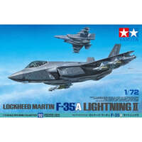 Tamiya 1/72 Lockheed Martin F-35A Lightning II Plastic Model Kit