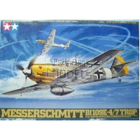 Tamiya 1/48 Messerschmitt Bf109E-4/7 Tropical 61063