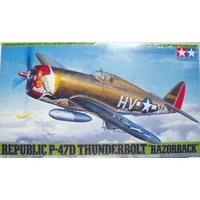 Tamiya 1/48 P-47D thunderbolt Razorback 61086