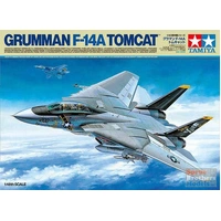 Tamiya 1/48 Grumman F-14A Tomcat + US Air to Air Missile 61114