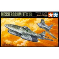 Tamiya 1/100 Messerschmitt Me262A & Me163B Plastic Model Kit