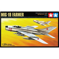 Tamiya 1/100 MiG-19 Farmer-E Plastic Model Kit
