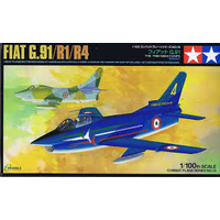 Tamiya 1/100 Fiat G.91/R1/R4 Plastic Model Kit