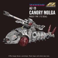 Zoids 1/72 Advanced Z Series AZ-13 Canory Molga Model Kit