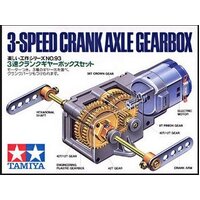 Tamiya 3-Speed Crank-Axle Gearbox Kit Plastic Model Kit