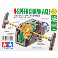 Tamiya 4-Speed Crank-Axle Gearbox Kit Plastic Model Kit