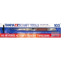 Tamiya Hg Revaction Straight Tweezers 74103