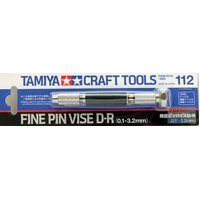 Tamiya Fine Pin Vise D-R (0.1-3.2mm) 74112