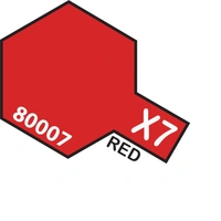 Tamiya Enamel X-7 Red 10mL Paint 80007