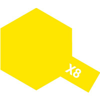 Tamiya Enamel X-8 Lemon Yellow 10mL Paint 80008