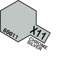 Tamiya Enamel X-11 Chrome Silver 10mL Paint 80011
