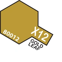 Tamiya Enamel X-12 Gold Leaf 10mL Paint 80012