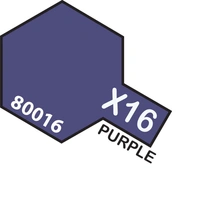 Tamiya Enamel X-16 Purple 10mL Paint 80016