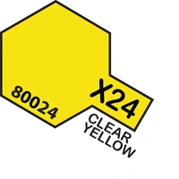 Tamiya Enamel X-24 Clear Yellow 10mL Paint 80024