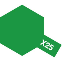 Tamiya Enamel X-25 Clear Green 10mL Paint 80025