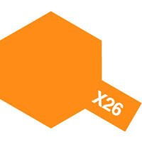 Tamiya Enamel X-26 Clear Orange 10mL Paint 80026