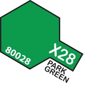 Tamiya Enamel X-28 Park Green 10mL Paint 80028