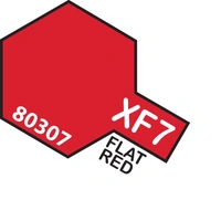 Tamiya Enamel XF-7 Flat Red 10mL Paint 80307