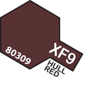 Tamiya Enamel XF-9 Hull Red 10mL Paint 80309