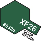 Tamiya Enamel XF-26 Deep Green 10mL Paint 80326