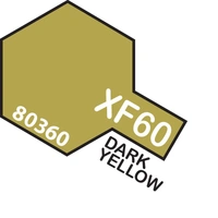 Tamiya Enamel XF-60 Dark Yellow 10mL Paint 80360