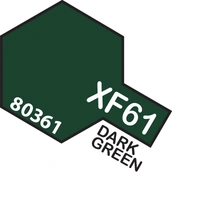 Tamiya Enamel XF-61 Dark Green 10mL Paint 80361