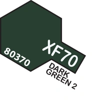 Tamiya Enamel XF-70 Dark Green 2 10mL Paint 80370