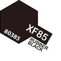 Tamiya Enamel XF-85 Rubber Black 10mL Paint 80385