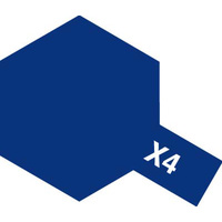 Tamiya Acrylic Mini X-4 Blue 10mL Paint 81504