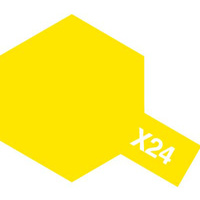 Tamiya Acrylic Mini X-24 Clear Yellow 10mL Paint 81524